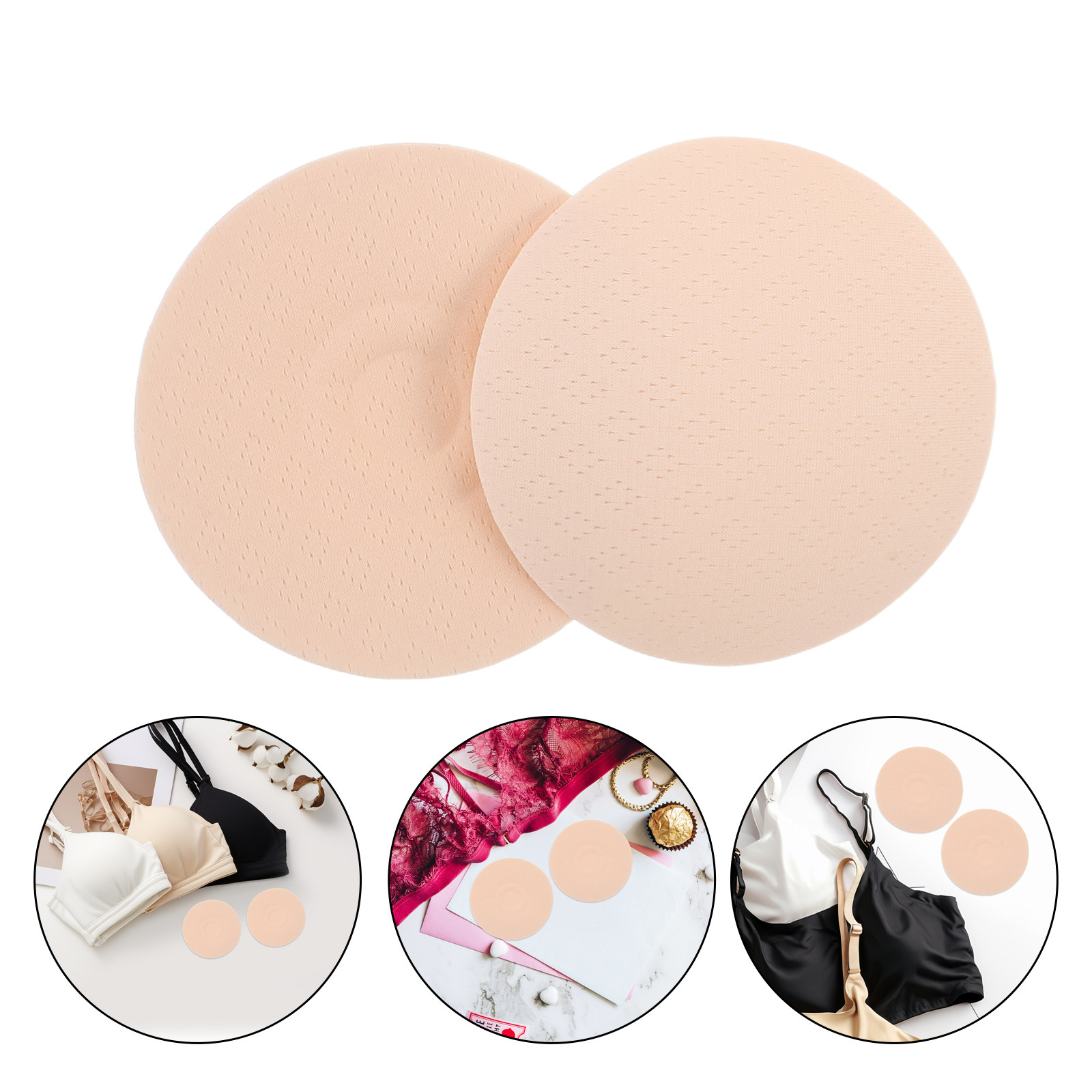 Nipple Cover Pasties - 3 أزواج من أغطية الحلمات غير