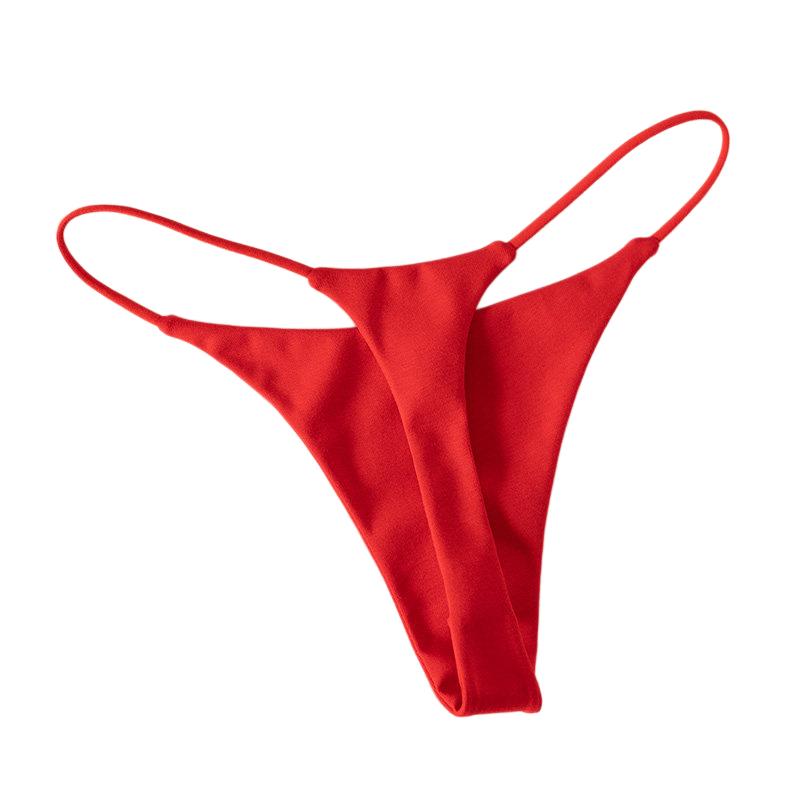 Thong Bikini Women - سروال داخلي نسائي منخفض الخصر من