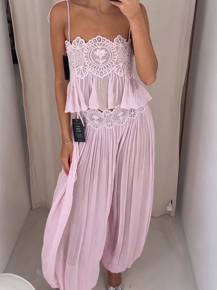 Strapless Bra Backless - طقم نسائي صيفي جديد بتصميم دانتيل
