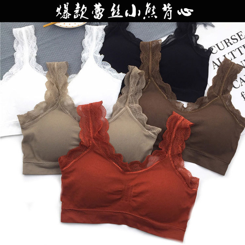 Strapless Bra Backless - ثلاثية الأبعاد مثير الدانتيل الملابس الداخلية