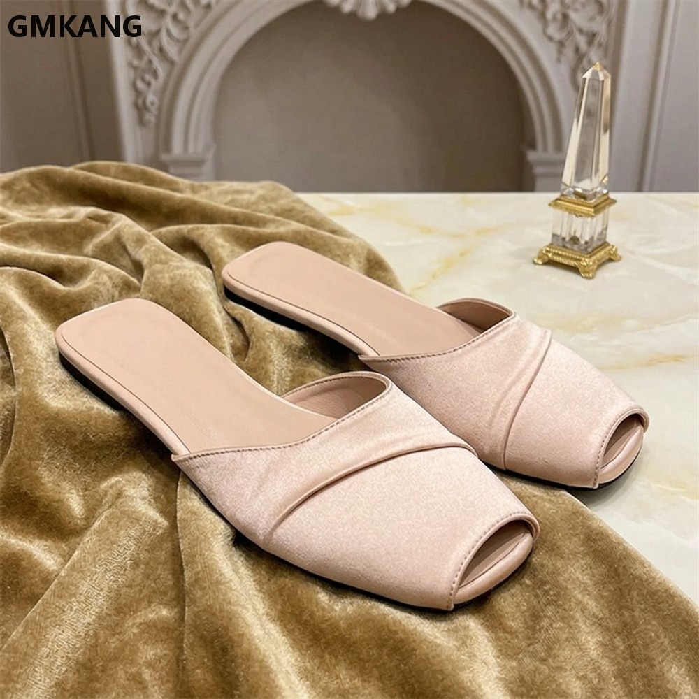 Slip Dress Satin - جي إم كانغ صندل نسائي مسطح