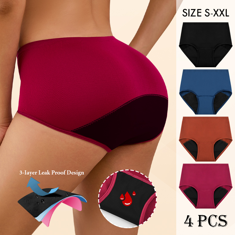 Period Panty Absorbent - سراويل داخلية نسائية بدون خياطة للدورة