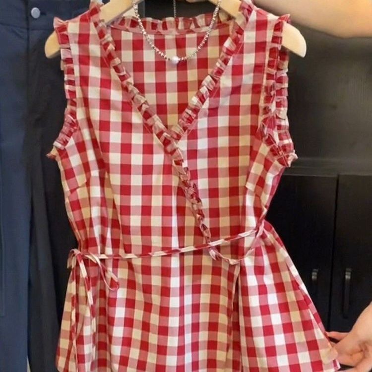 Corset Waist Cinch - صدرية نسائية صيفية بدون أكمام بنمط