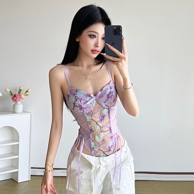 Cami Top Lace - جمبسوت نسائي جديد لصيف 2026 بتصميم