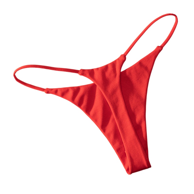 Thong Bikini Women - سروال داخلي نسائي منخفض الخصر من