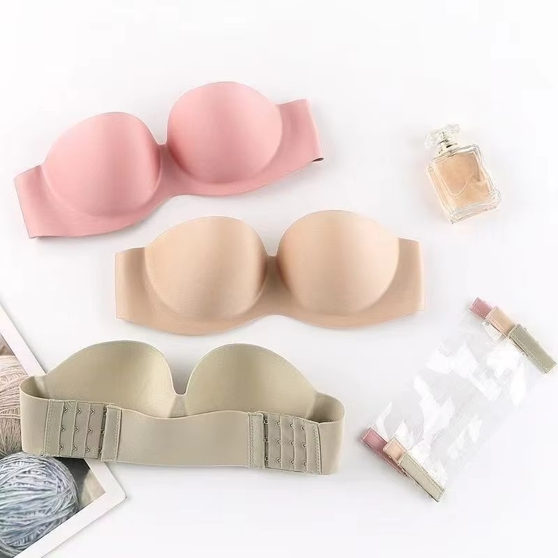 Strapless Bra Backless - حمالة صدر نسائية مثيرة بدون حمالات،