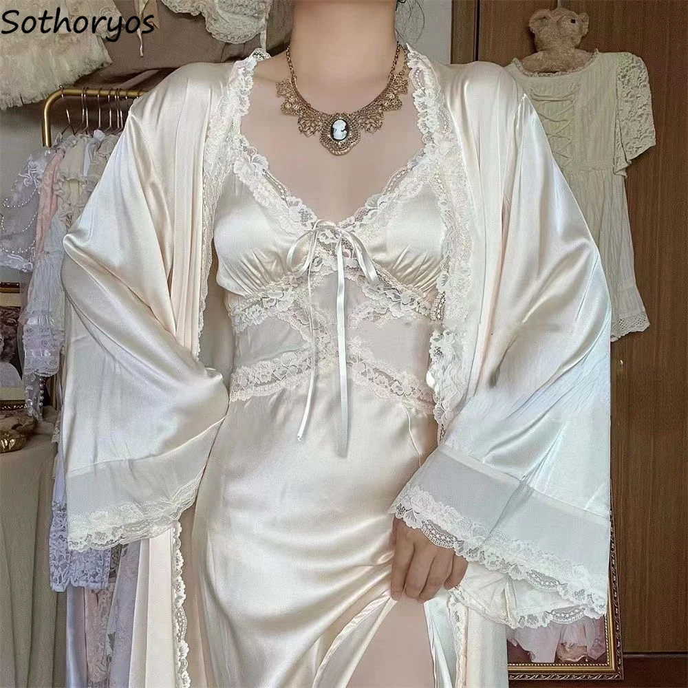 Robe Silk Women - أطقم ثوب من الحرير للسيدات بتصميم