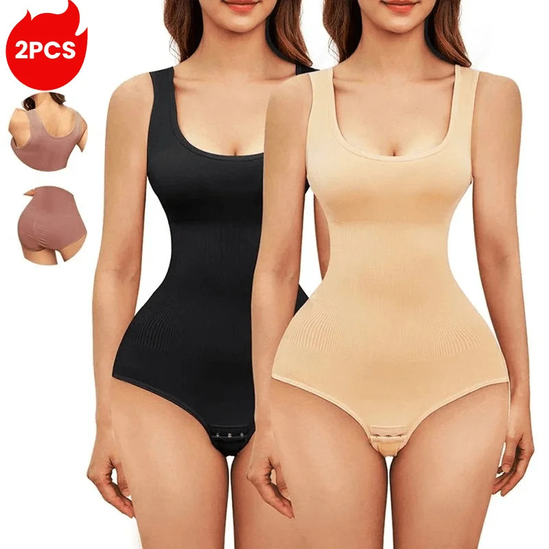 قطعتان من ملابس داخلية نسائية  - مراجعة Shapewear Bodysuit Firm وسعره