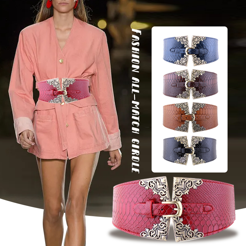 المرأة مطاطا مشبك حزام عريض Vi - مراجعة Corset Waist Cinch وسعره