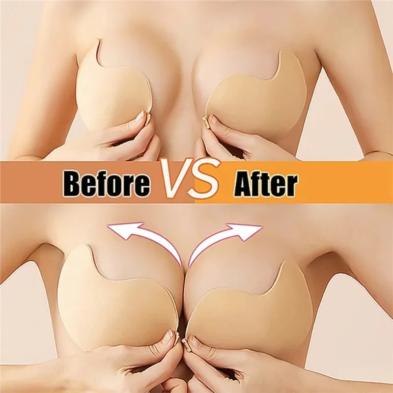 حمالة صدر لاصقة غير مرئية بدون - مراجعة Silicone Bra Adhesive وسعره