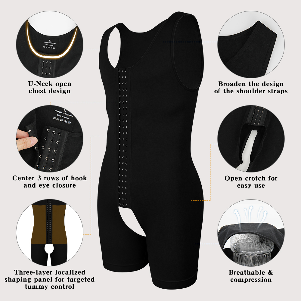 ملابس داخلية ضاغطة للرجال للتح - مراجعة Shapewear Bodysuit Firm وسعره