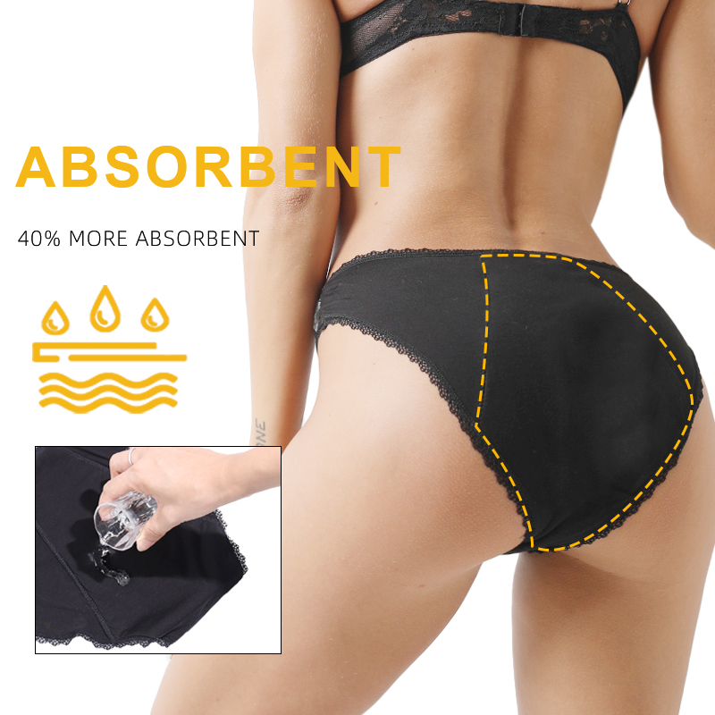 سراويل داخلية نسائية مريحة من  - مراجعة Period Panty Absorbent وسعره