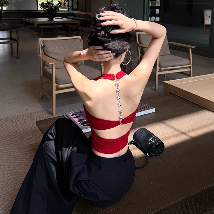 توب نسائي صيفي مثير بدون حمالا - مراجعة Strapless Bra Backless وسعره