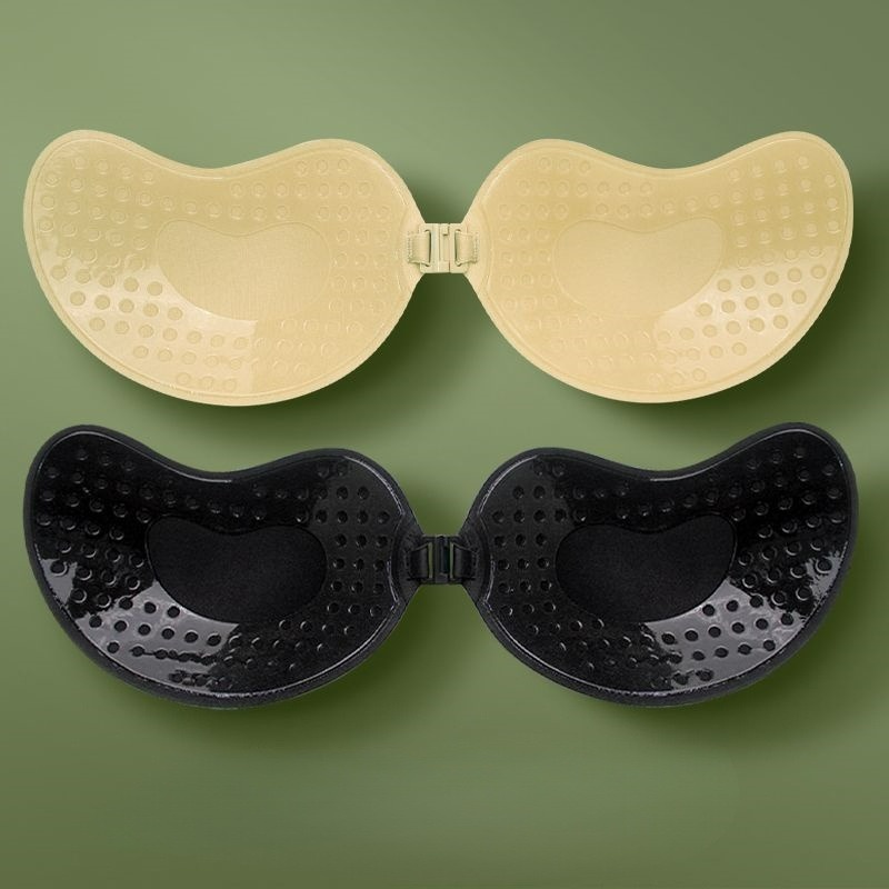 1/2 زوج حمالة صدر لاصقة غير مر - مراجعة Silicone Bra Adhesive وسعره