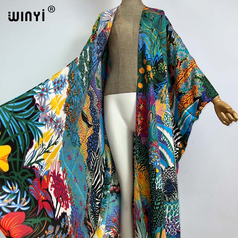 WINYI أفريقيا الشرق الأوسط كيم - مراجعة Robe Silk Women وسعره