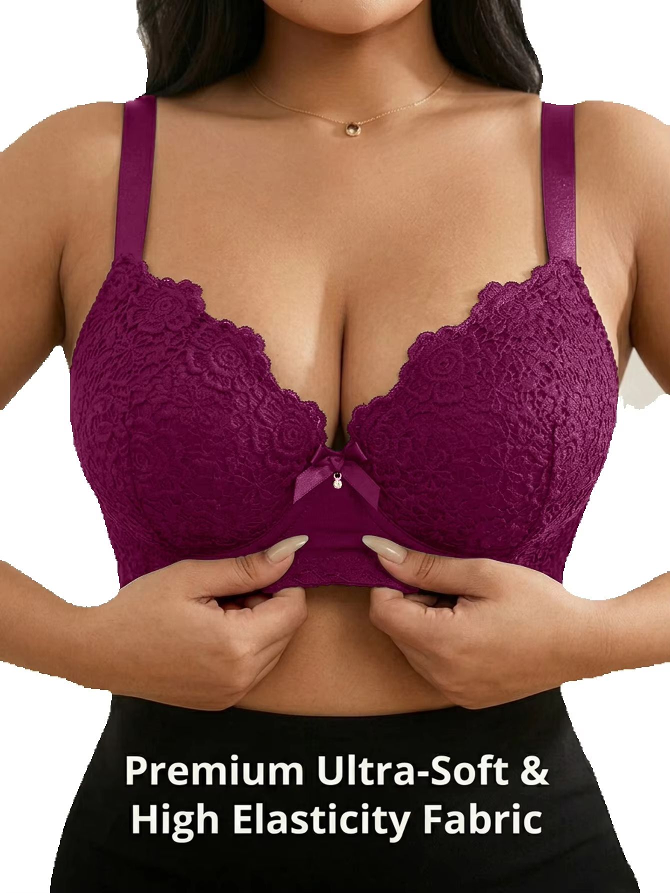 حمالة صدر نسائية مقاس كبير بتص - مراجعة Push Up Bra Padded وسعره