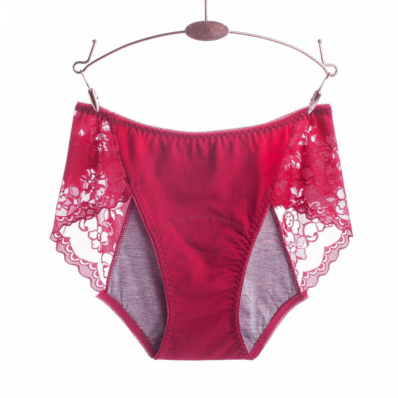 3XL حجم كبير مثير الدانتيل يمت - مراجعة Period Panty Absorbent وسعره