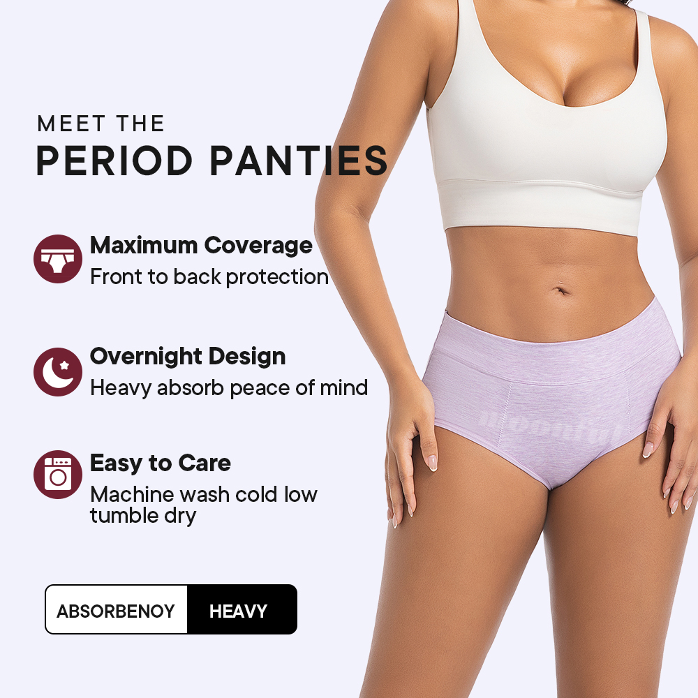 سراويل الحيض امرأة سوبر ماصة س - مراجعة Period Panty Absorbent وسعره