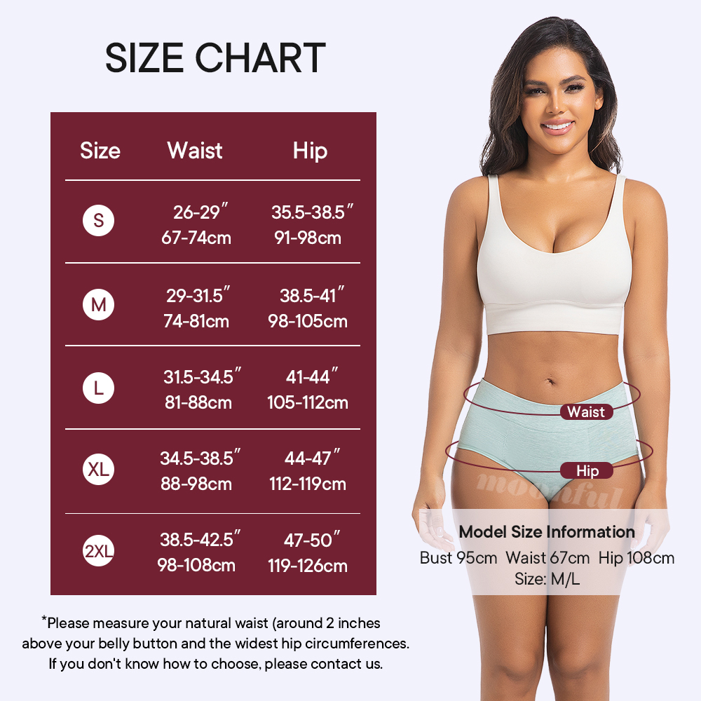 سراويل الحيض امرأة سوبر ماصة س - مراجعة Period Panty Absorbent وسعره