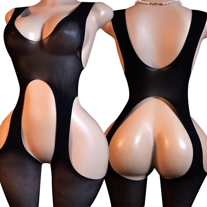 طقم ملابس داخلية مثيرة للنساء، - مراجعة Bodystocking Fishnet وسعره