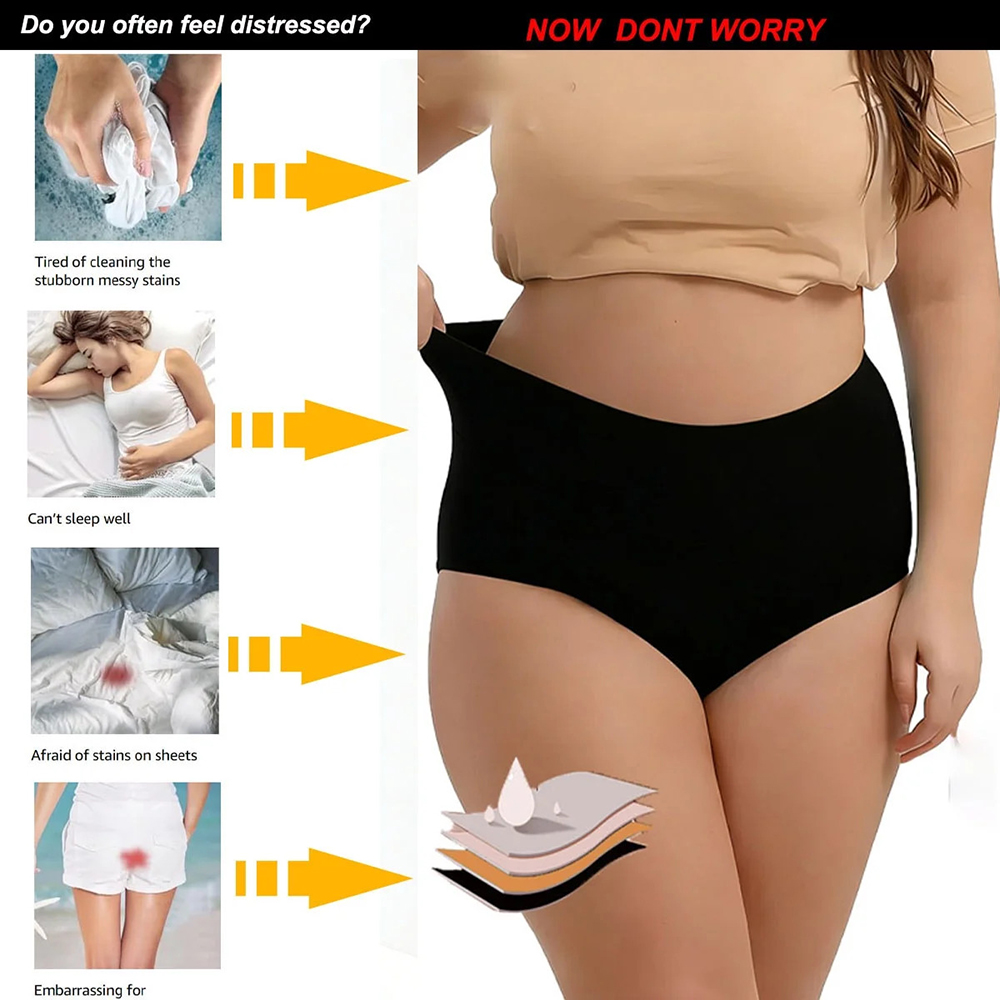 سراويل داخلية ماصة للدورة الشه - مراجعة Period Panty Absorbent وسعره