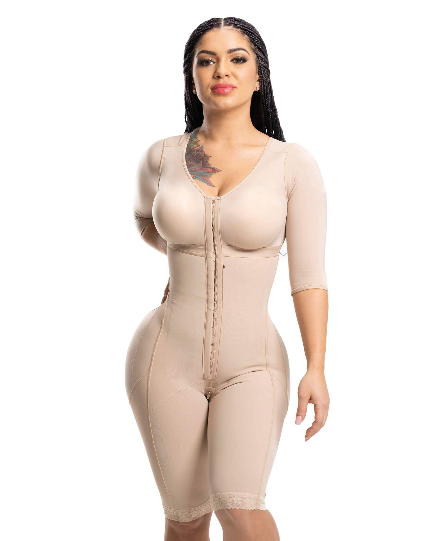 Fajas كولومبياناس كم طويل ارتف - مراجعة Shapewear Bodysuit Firm وسعره