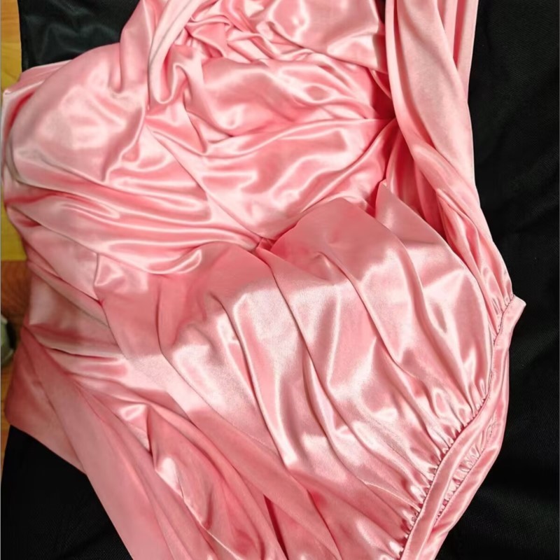 روب نوم حريري لامع مع حزام، فس - مراجعة Robe Silk Women وسعره