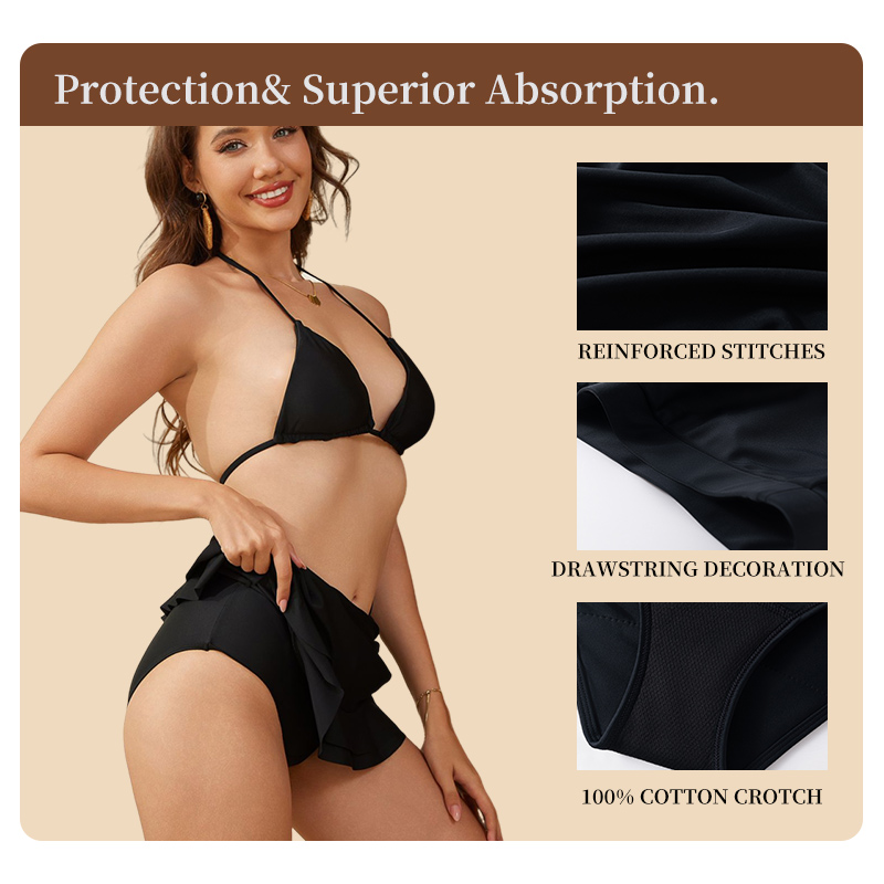 ملابس سباحة نسائية للدورة الشه - مراجعة Period Panty Absorbent وسعره