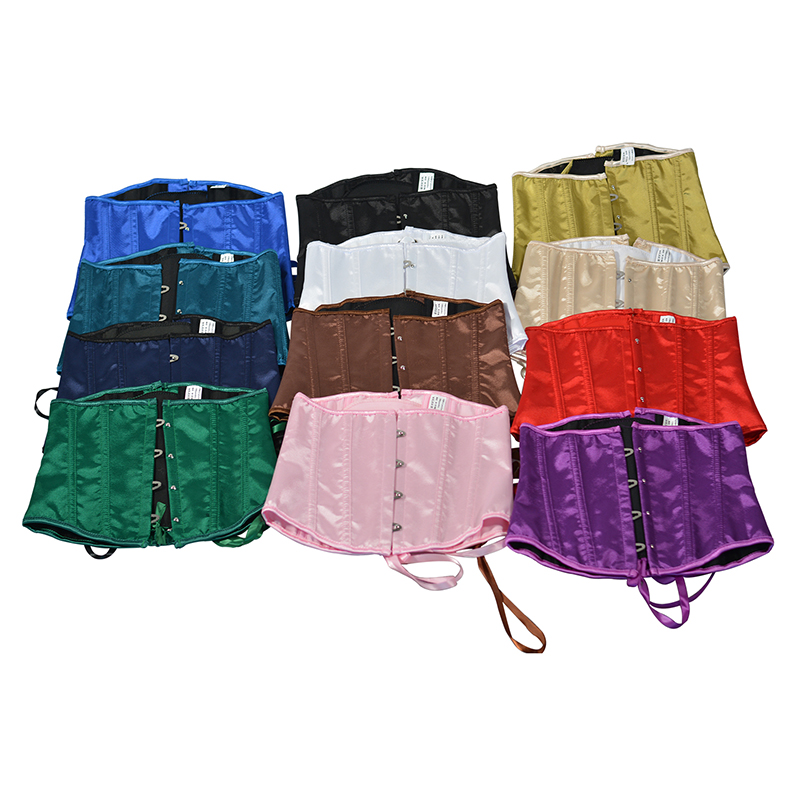 2025 المرأة الساتان مشد تحت ال - مراجعة Corset Waist Cinch وسعره