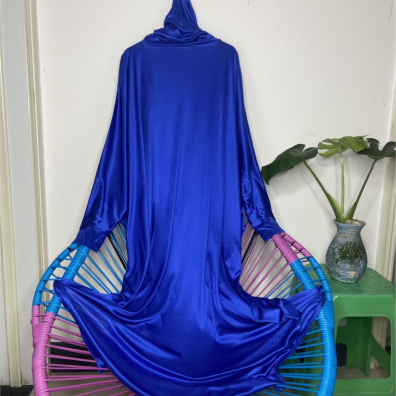 فستان ماكسي نسائي طويل بقلنسوة - مراجعة Robe Silk Women وسعره
