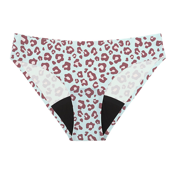 نمط جديد ليوبارد النساء تنفس ف - مراجعة Period Panty Absorbent وسعره
