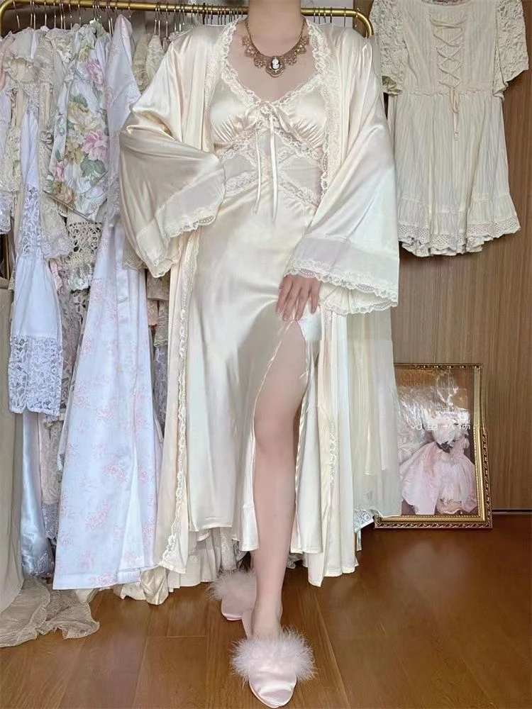 أطقم ثوب من الحرير للسيدات بتص - مراجعة Robe Silk Women وسعره