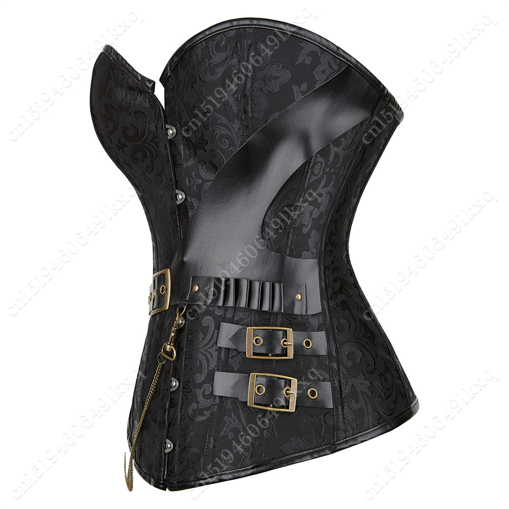 أعلى شدادة جاكار سوداء للنساء  - مراجعة Corset Waist Cinch وسعره